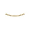 14K 골드필드 Curved Tube 2.0x25.0mm - 1개