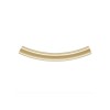 14K 골드필드 Curved Tube 3.0x25.0mm - 1개