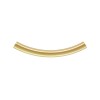 14K 골드필드 Curved Tube 3.0x30.0mm - 1개