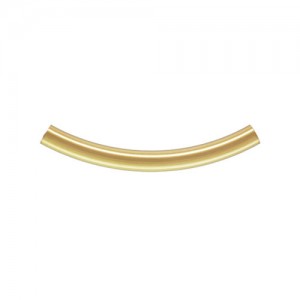 14K 골드필드 Curved Tube 3.0x30.0mm - 1개