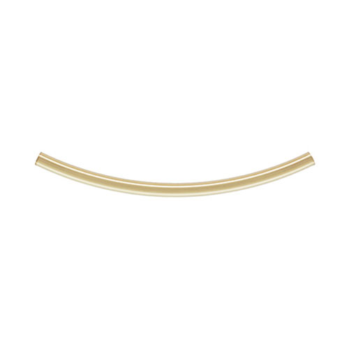 14K 골드필드 Curved Tube 1.5x30.0mm - 1개