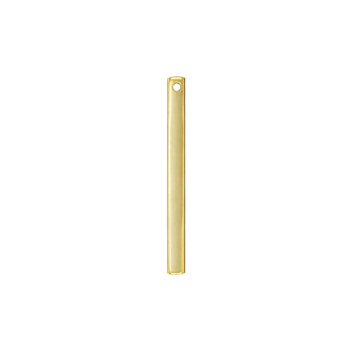 14K 골드필드 바 25.4x2.5mm - 1개