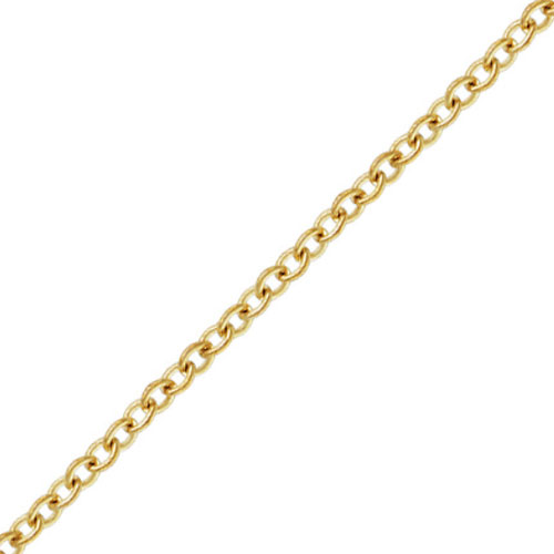 14K 골드필드 1132 케이블체인 1.2mm - 20Cm