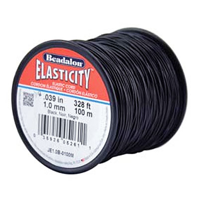 Elasticity 1mm(블랙) - 100m