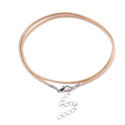 1.5mm 왁스코드 목걸이줄 43Cm