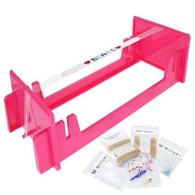 Plastic Loom Kit With Japanese Seed Beads