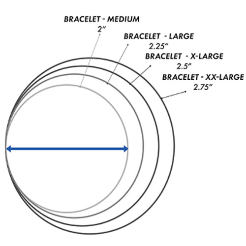 팔찌 Memory Wire 6.3Cm - 62바퀴